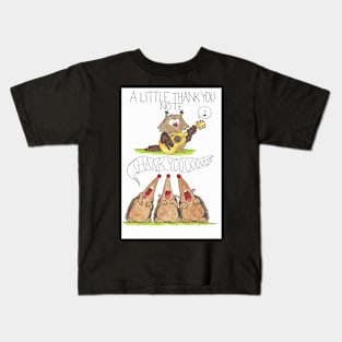 A little Thank you note Kids T-Shirt